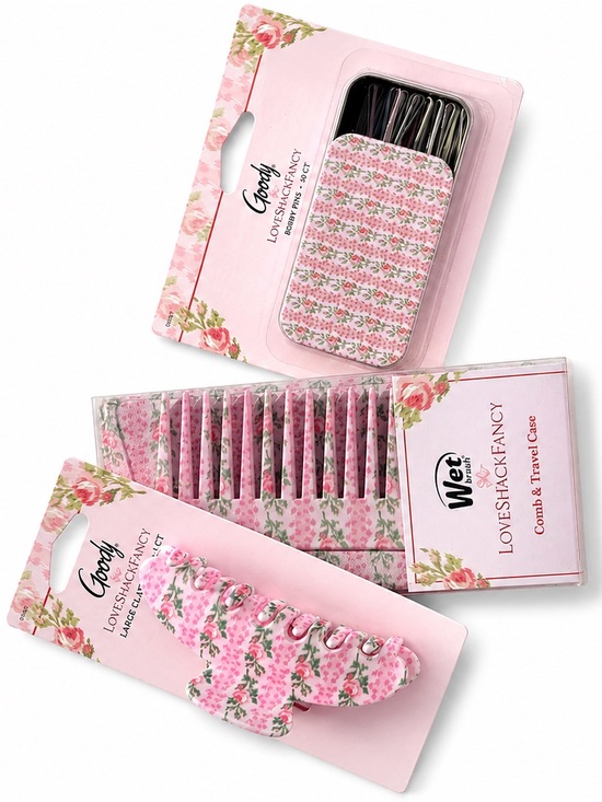 LoveShackFancy Accessories - LoveShackFancy Blooming Heirloom Hair Accessories Bundle